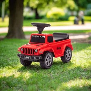 NEW Jeep Rubicon Foot to Floor Ride-On for Toddlers 18m+ Red Brand new in box